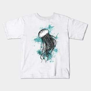 Jellyfish Splash Kids T-Shirt